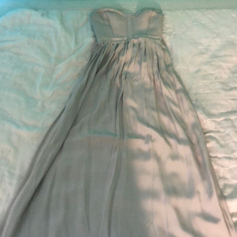 Grey long dress